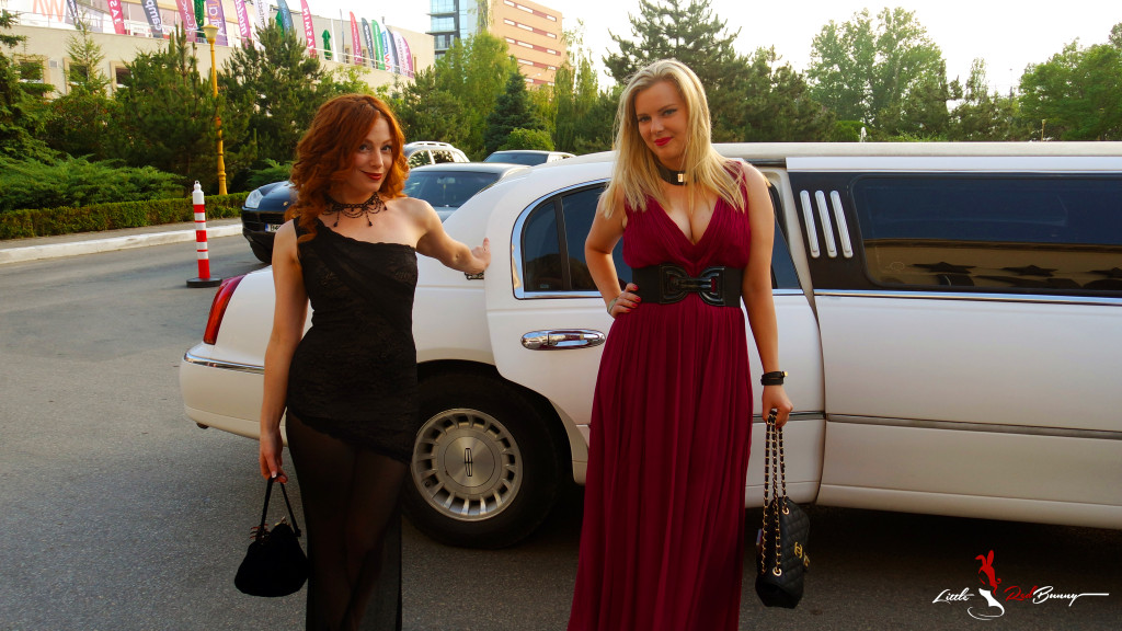 Beatrice and I going in style to the AW Awards.