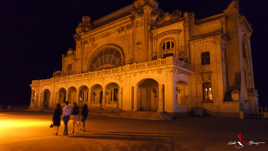 Mihai, Gabriela, and Amelia took me on a little tour of Constanta and the Casino was our first stop. Breathtaking!